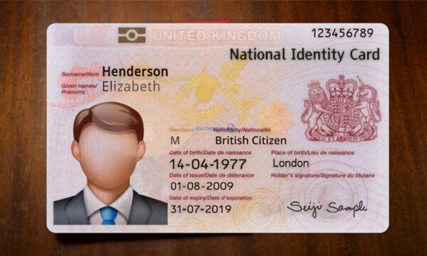 UK Driving License Template PSD - Image 3