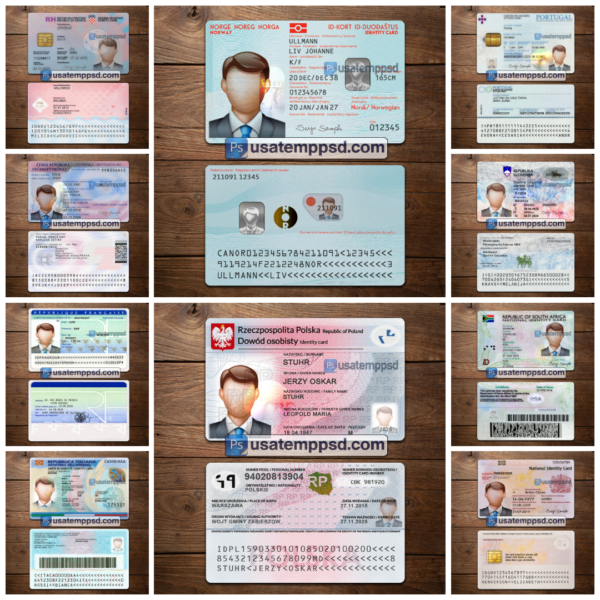 Best Editable ID Card Template | Customize & Download