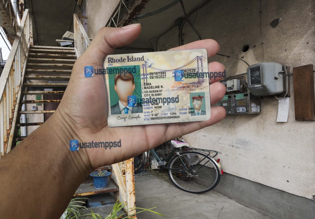 Legal uses of driving license templates